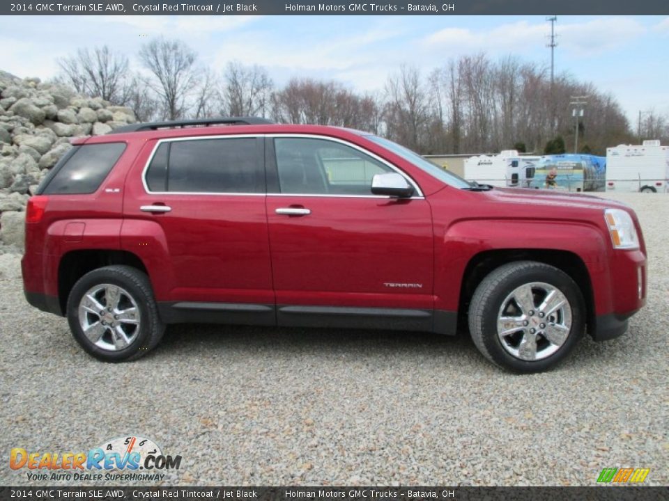 Crystal Red Tintcoat 2014 GMC Terrain SLE AWD Photo #30
