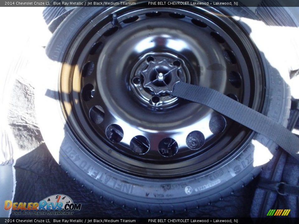 2014 Chevrolet Cruze LS Blue Ray Metallic / Jet Black/Medium Titanium Photo #8