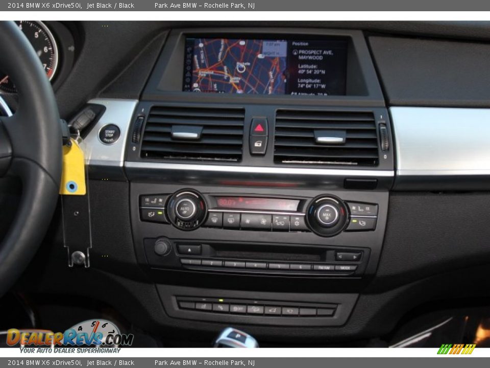 2014 BMW X6 xDrive50i Jet Black / Black Photo #14