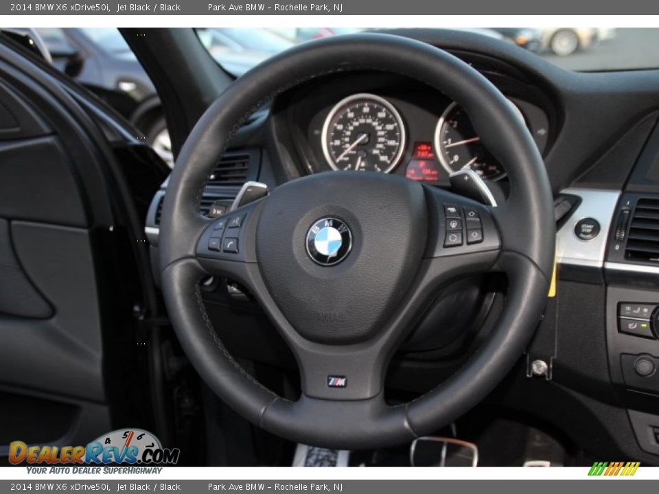 2014 BMW X6 xDrive50i Steering Wheel Photo #16