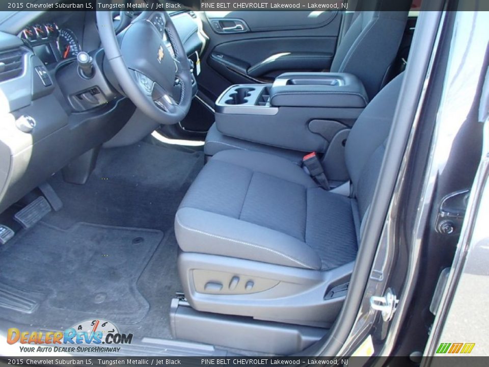 2015 Chevrolet Suburban LS Tungsten Metallic / Jet Black Photo #3