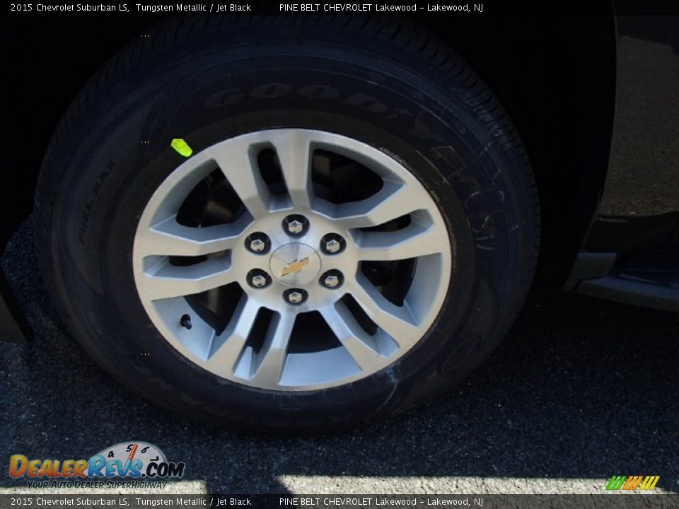 2015 Chevrolet Suburban LS Tungsten Metallic / Jet Black Photo #12