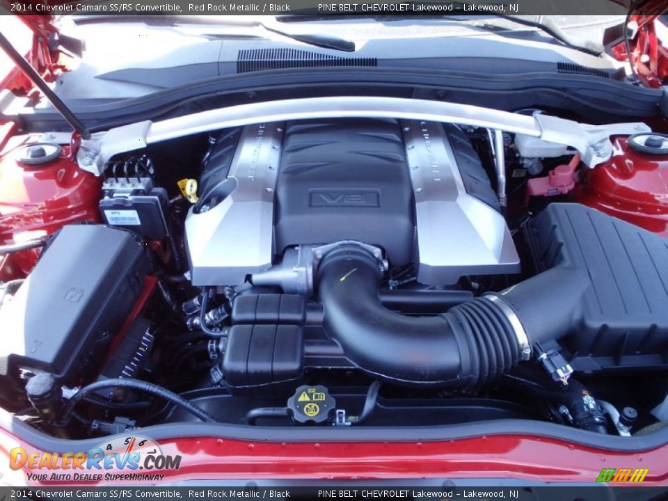 2014 Chevrolet Camaro SS/RS Convertible 6.2 Liter OHV 16-Valve V8 Engine Photo #8