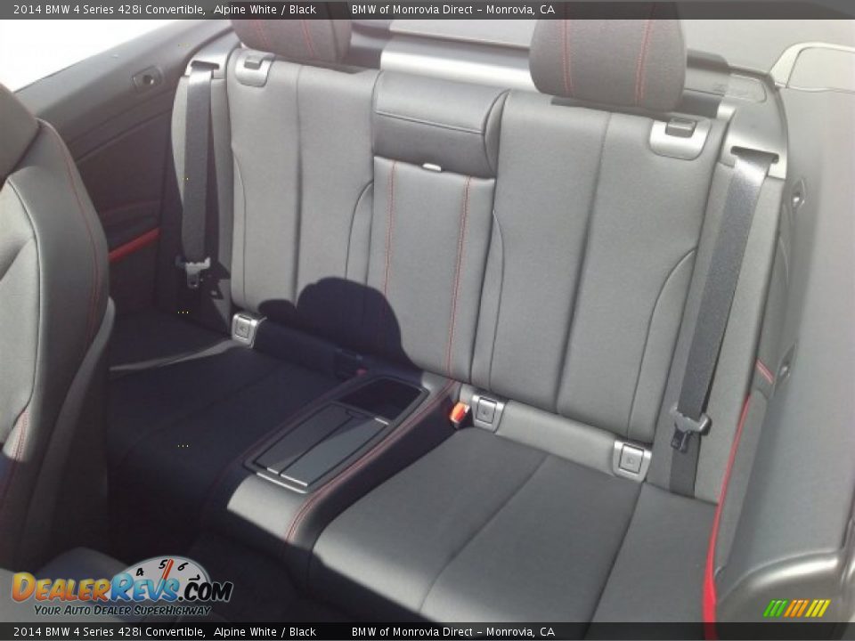 2014 BMW 4 Series 428i Convertible Alpine White / Black Photo #5