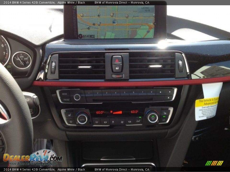 2014 BMW 4 Series 428i Convertible Alpine White / Black Photo #8