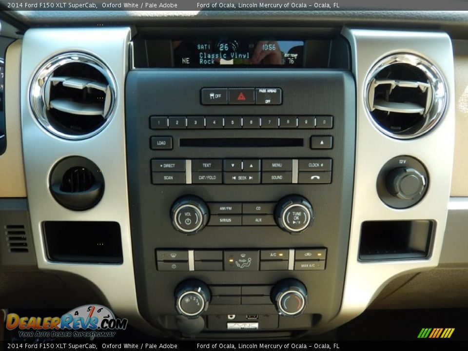2014 Ford F150 XLT SuperCab Oxford White / Pale Adobe Photo #10