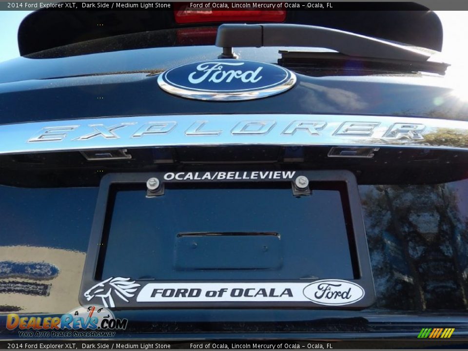2014 Ford Explorer XLT Dark Side / Medium Light Stone Photo #4