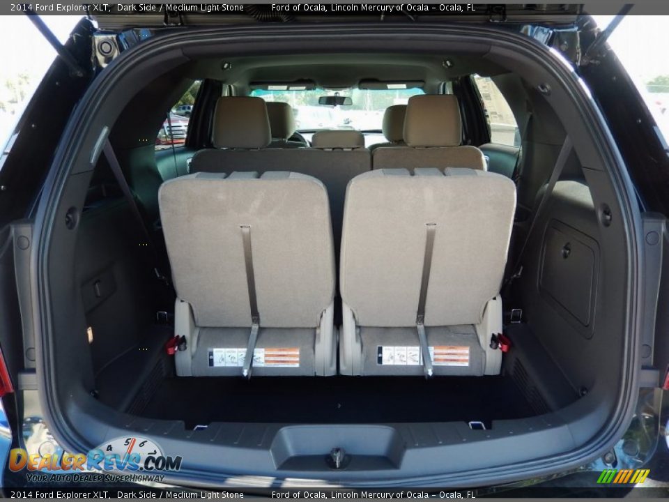 2014 Ford Explorer XLT Dark Side / Medium Light Stone Photo #5