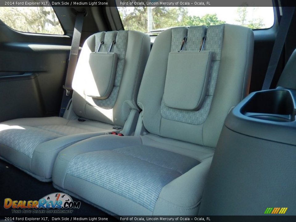 2014 Ford Explorer XLT Dark Side / Medium Light Stone Photo #8