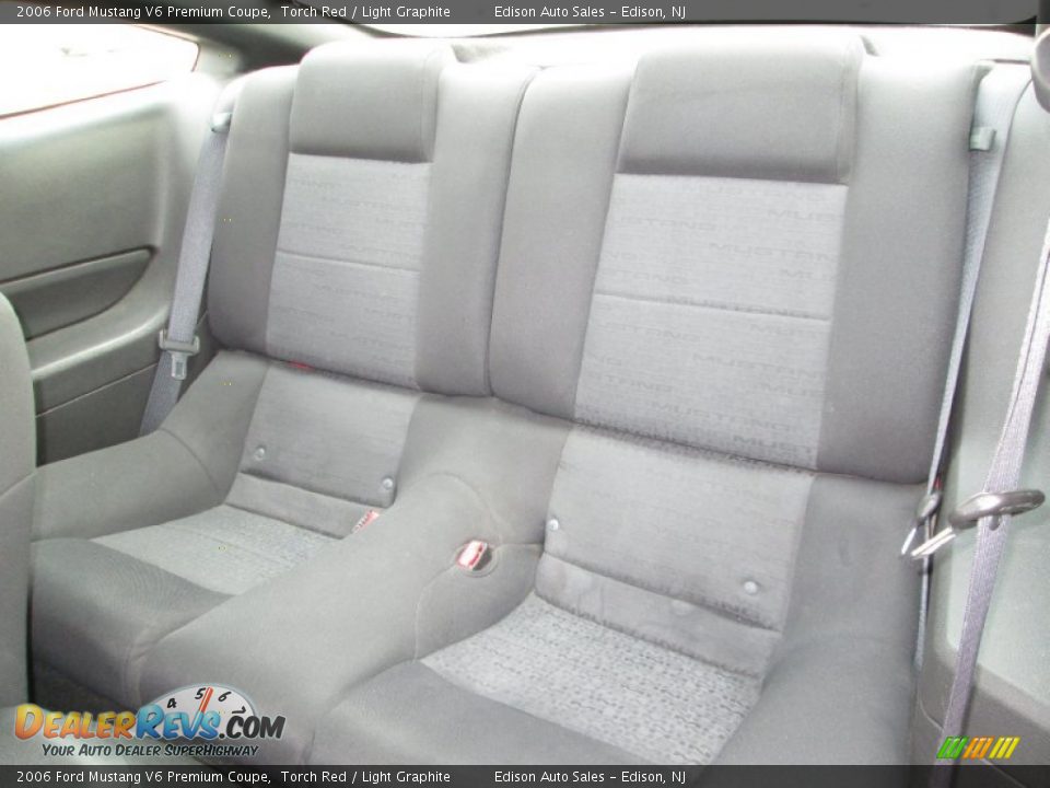 2006 Ford Mustang V6 Premium Coupe Torch Red / Light Graphite Photo #16