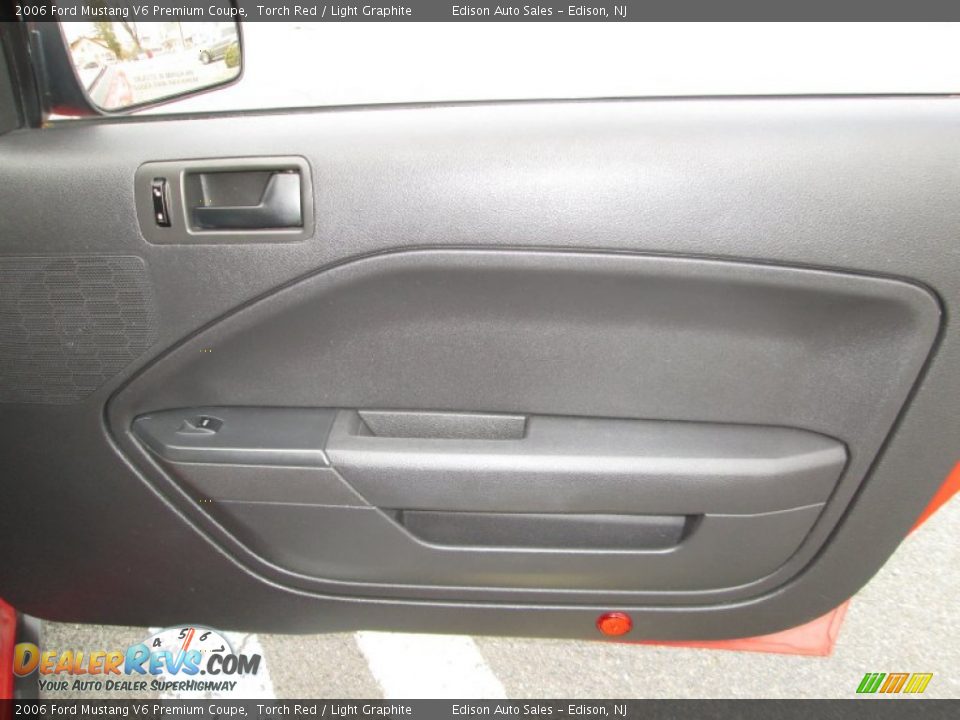 2006 Ford Mustang V6 Premium Coupe Torch Red / Light Graphite Photo #21