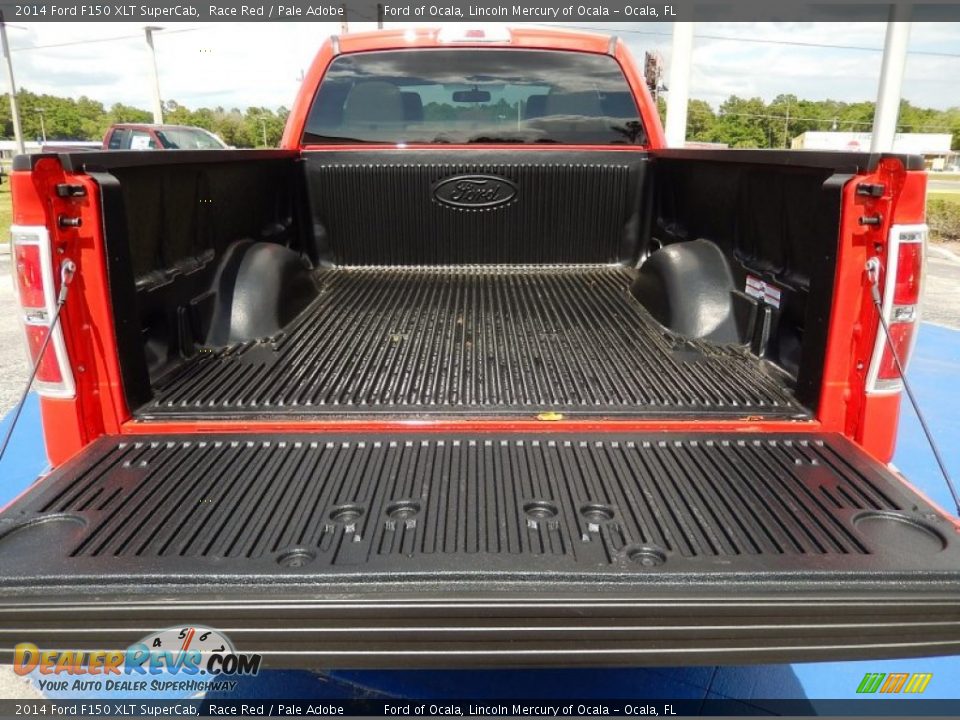 2014 Ford F150 XLT SuperCab Race Red / Pale Adobe Photo #4