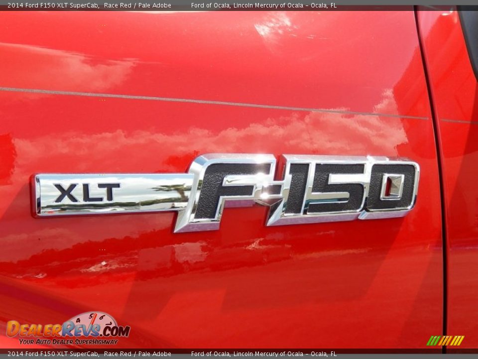 2014 Ford F150 XLT SuperCab Race Red / Pale Adobe Photo #5