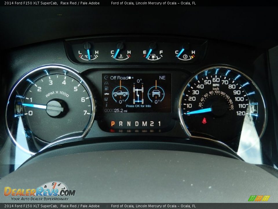 2014 Ford F150 XLT SuperCab Race Red / Pale Adobe Photo #9