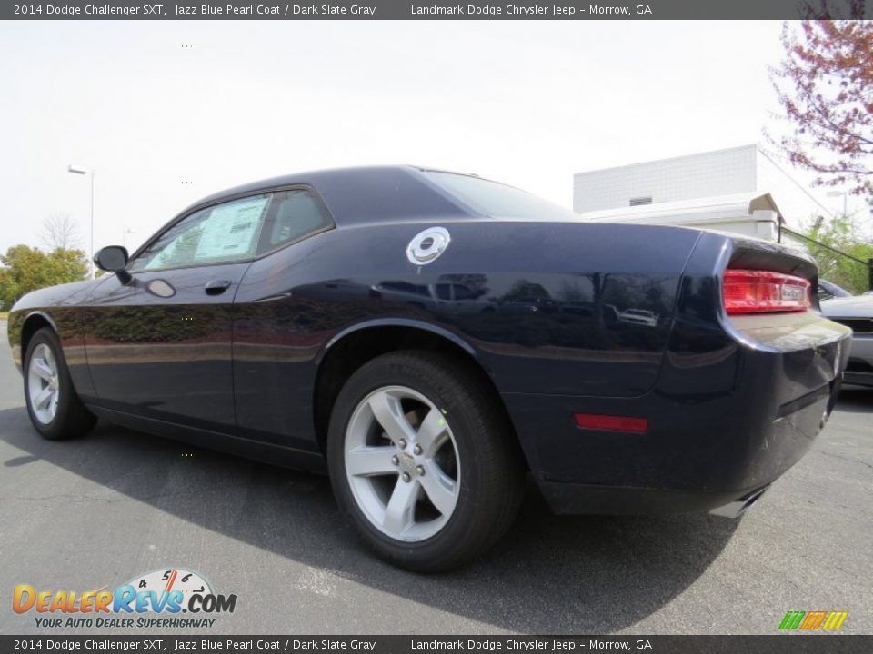 2014 Dodge Challenger SXT Jazz Blue Pearl Coat / Dark Slate Gray Photo #2