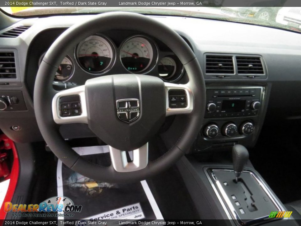 2014 Dodge Challenger SXT TorRed / Dark Slate Gray Photo #7