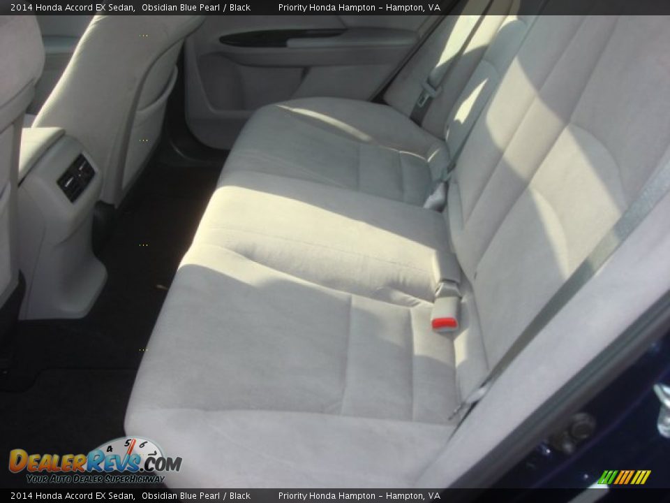 2014 Honda Accord EX Sedan Obsidian Blue Pearl / Black Photo #9