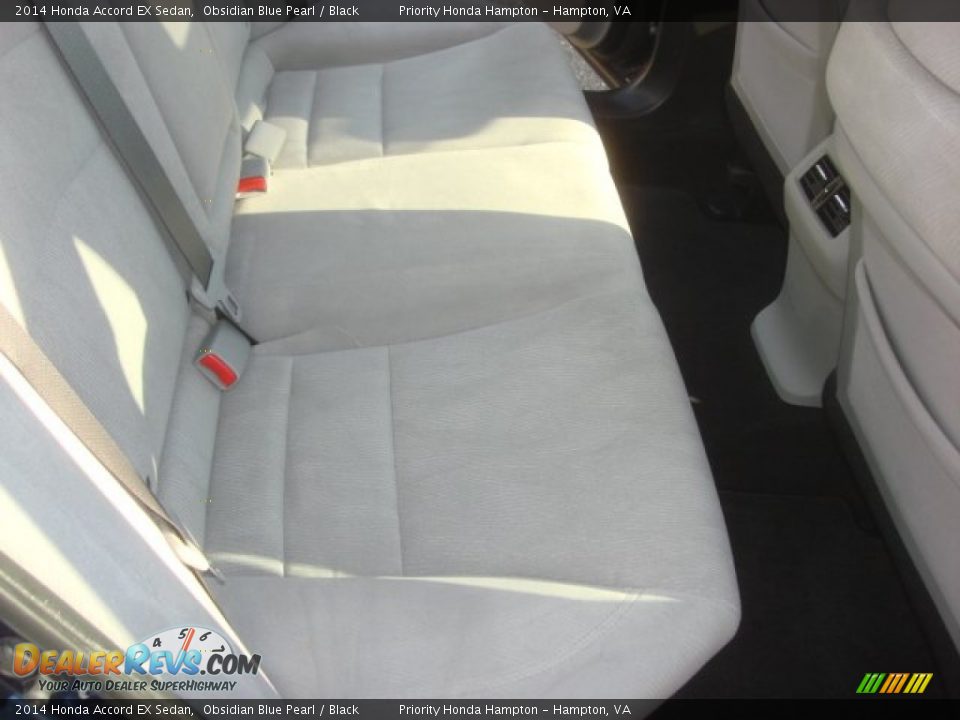 2014 Honda Accord EX Sedan Obsidian Blue Pearl / Black Photo #11