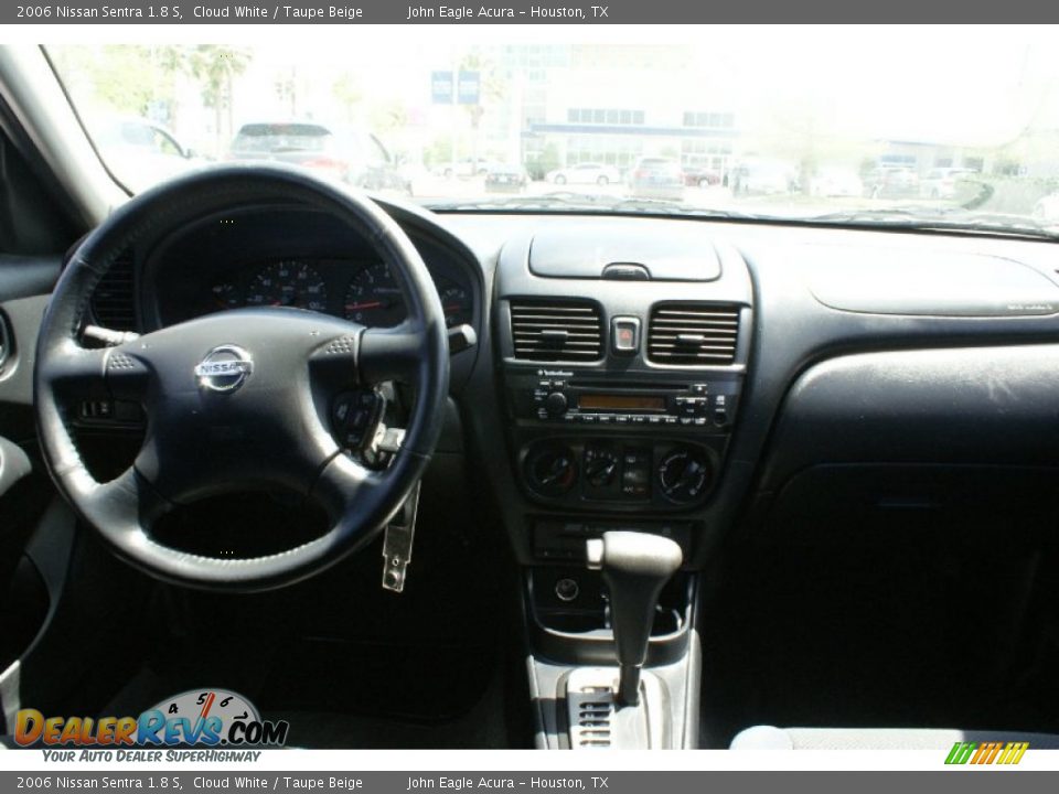 2006 Nissan Sentra 1.8 S Cloud White / Taupe Beige Photo #21