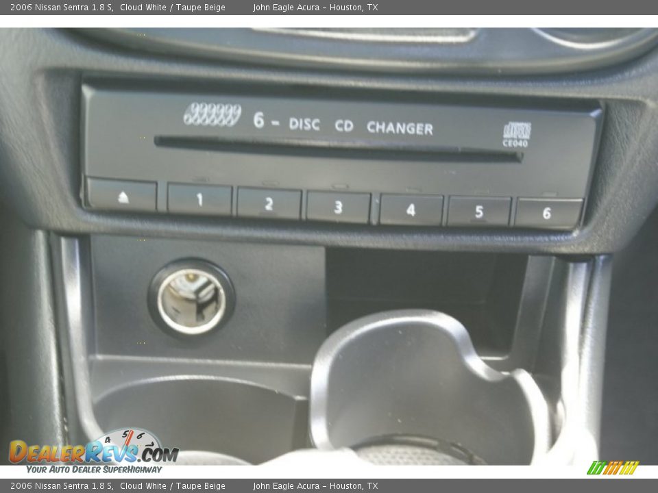 2006 Nissan Sentra 1.8 S Cloud White / Taupe Beige Photo #27