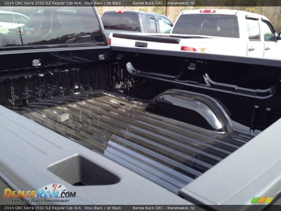 2014 GMC Sierra 1500 SLE Regular Cab 4x4 Onyx Black / Jet Black Photo #6