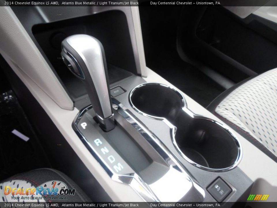 2014 Chevrolet Equinox LS AWD Atlantis Blue Metallic / Light Titanium/Jet Black Photo #16