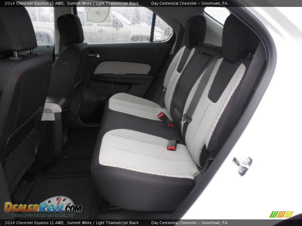 2014 Chevrolet Equinox LS AWD Summit White / Light Titanium/Jet Black Photo #13