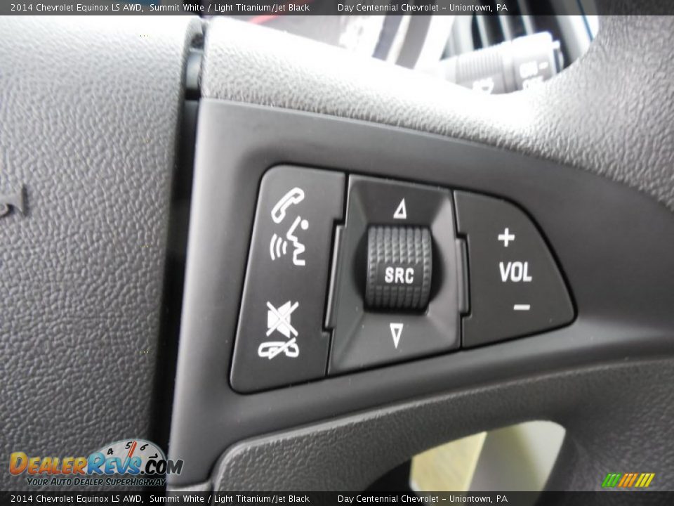 2014 Chevrolet Equinox LS AWD Summit White / Light Titanium/Jet Black Photo #17