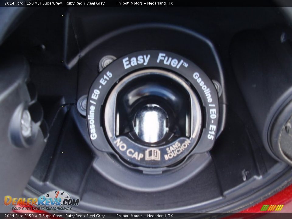 2014 Ford F150 XLT SuperCrew Ruby Red / Steel Grey Photo #16