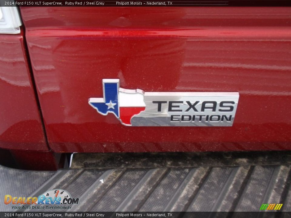 2014 Ford F150 XLT SuperCrew Ruby Red / Steel Grey Photo #18