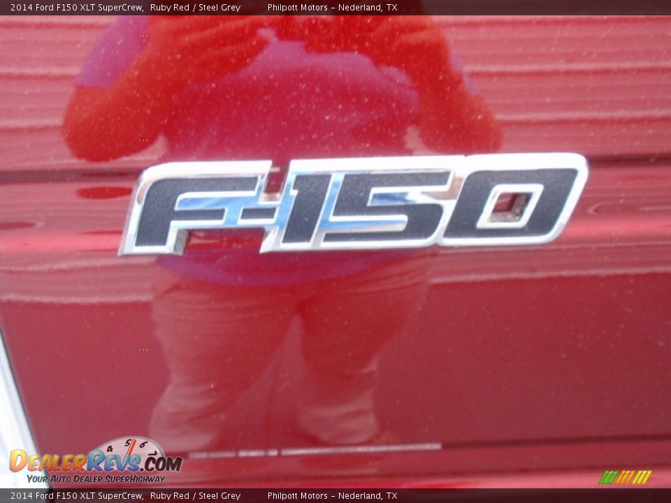 2014 Ford F150 XLT SuperCrew Ruby Red / Steel Grey Photo #19