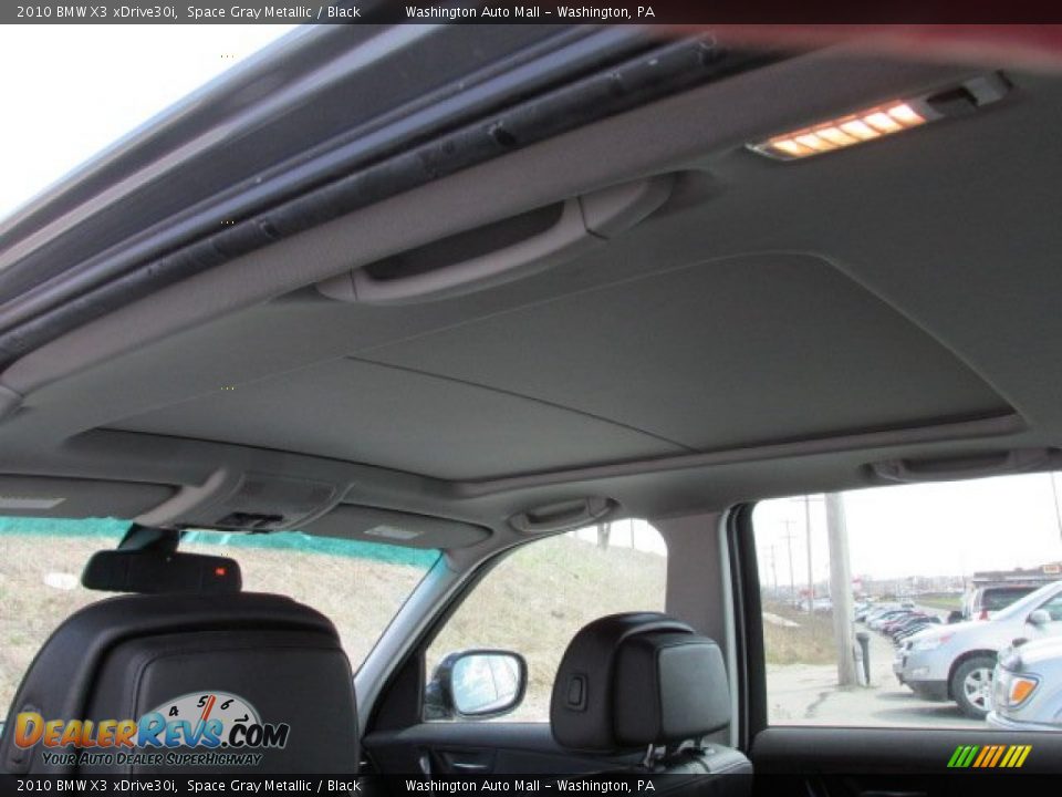 2010 BMW X3 xDrive30i Space Gray Metallic / Black Photo #9