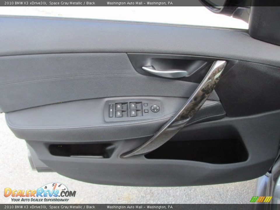 2010 BMW X3 xDrive30i Space Gray Metallic / Black Photo #10