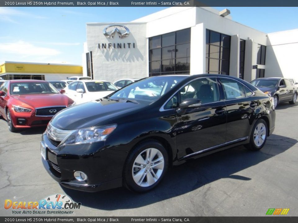2010 Lexus HS 250h Hybrid Premium Black Opal Mica / Black Photo #1