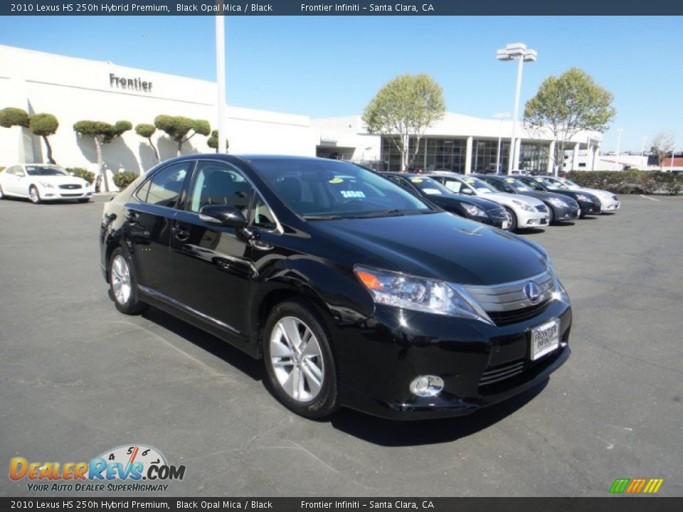 2010 Lexus HS 250h Hybrid Premium Black Opal Mica / Black Photo #5