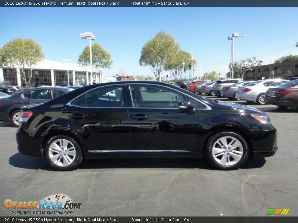 2010 Lexus HS 250h Hybrid Premium Black Opal Mica / Black Photo #6