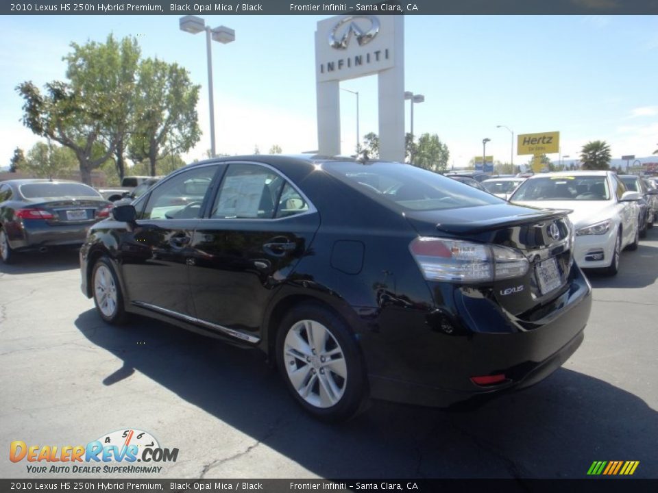 2010 Lexus HS 250h Hybrid Premium Black Opal Mica / Black Photo #7