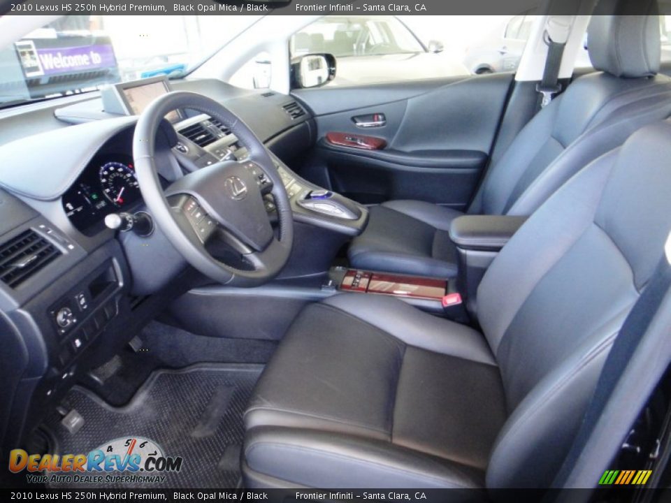 2010 Lexus HS 250h Hybrid Premium Black Opal Mica / Black Photo #18