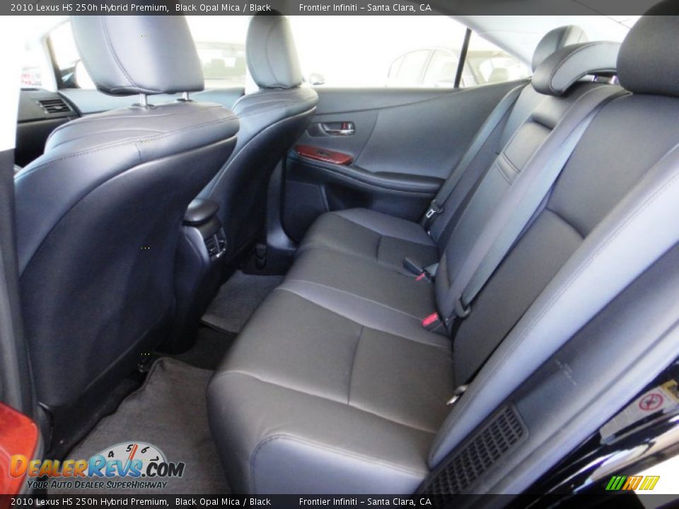2010 Lexus HS 250h Hybrid Premium Black Opal Mica / Black Photo #20
