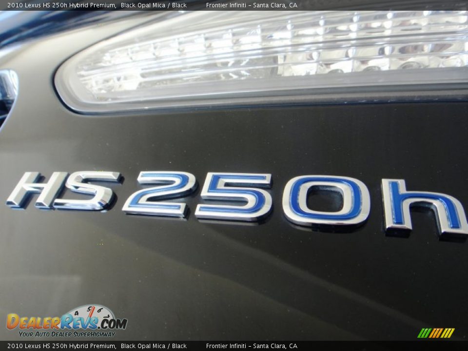 2010 Lexus HS 250h Hybrid Premium Black Opal Mica / Black Photo #23