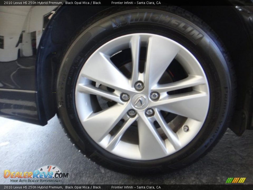 2010 Lexus HS 250h Hybrid Premium Black Opal Mica / Black Photo #24
