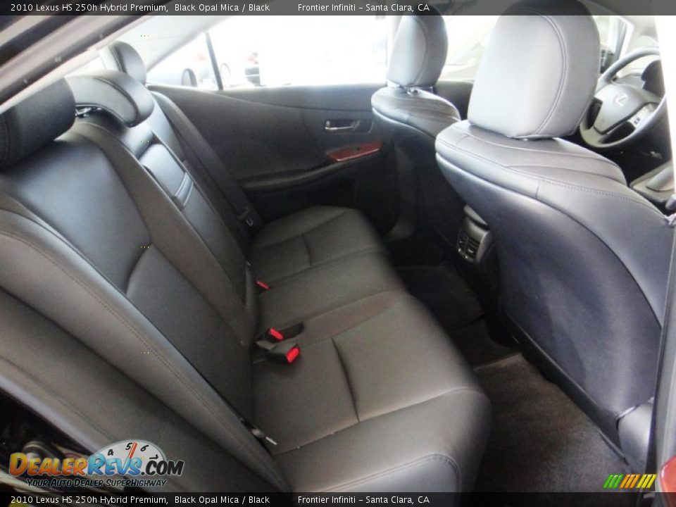 2010 Lexus HS 250h Hybrid Premium Black Opal Mica / Black Photo #25