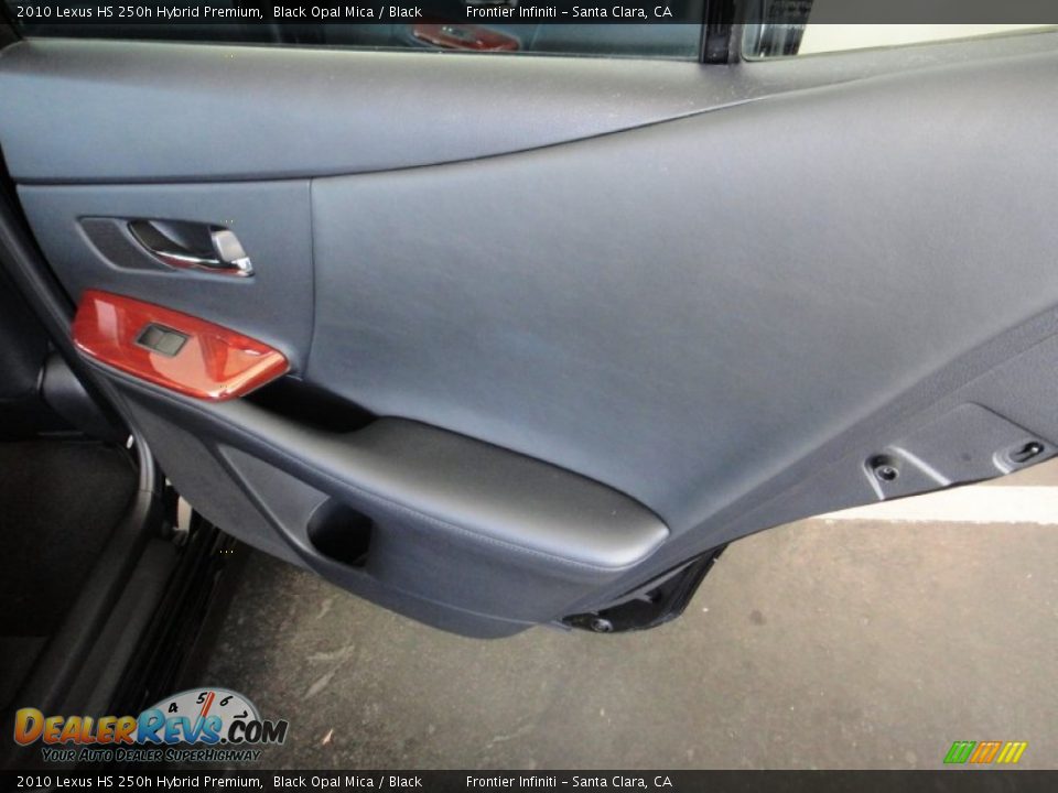 2010 Lexus HS 250h Hybrid Premium Black Opal Mica / Black Photo #27