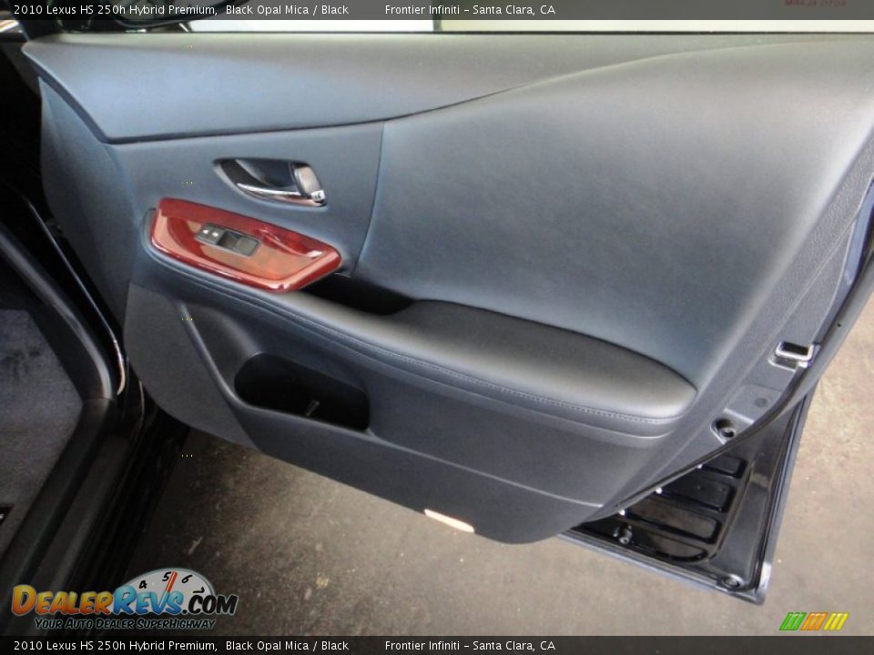 2010 Lexus HS 250h Hybrid Premium Black Opal Mica / Black Photo #29