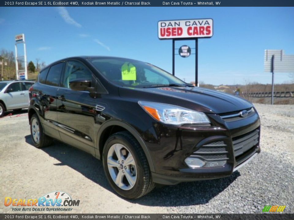 2013 Ford Escape SE 1.6L EcoBoost 4WD Kodiak Brown Metallic / Charcoal Black Photo #1