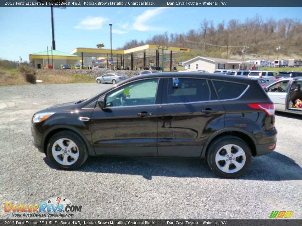 2013 Ford Escape SE 1.6L EcoBoost 4WD Kodiak Brown Metallic / Charcoal Black Photo #4