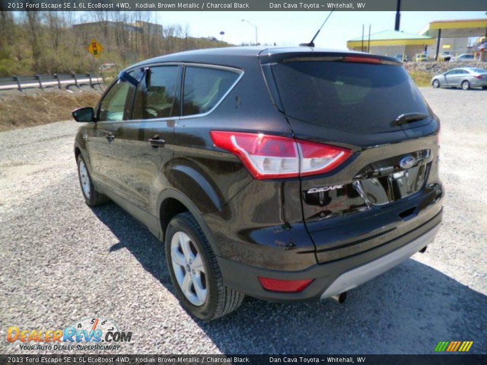 2013 Ford Escape SE 1.6L EcoBoost 4WD Kodiak Brown Metallic / Charcoal Black Photo #5