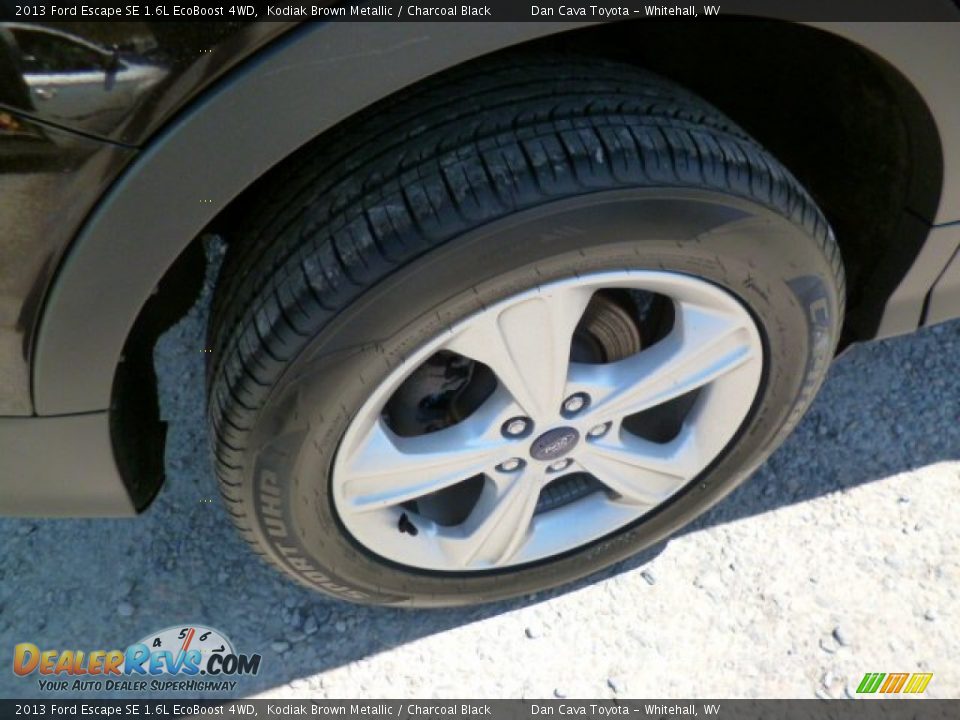 2013 Ford Escape SE 1.6L EcoBoost 4WD Kodiak Brown Metallic / Charcoal Black Photo #7