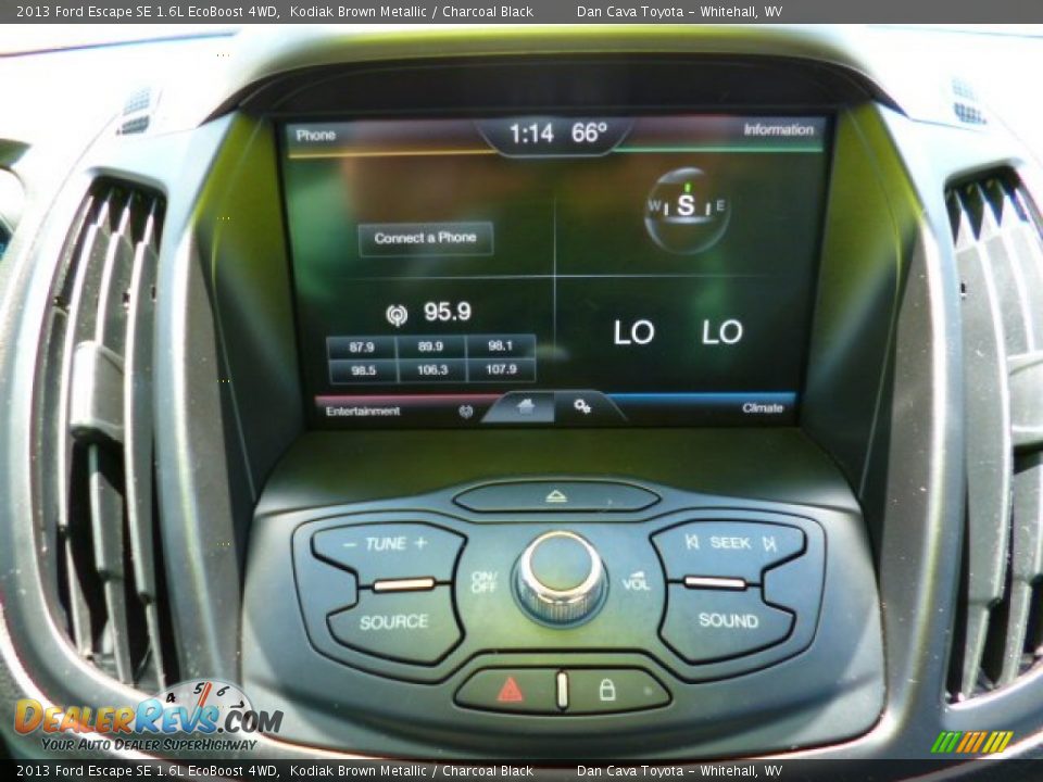 2013 Ford Escape SE 1.6L EcoBoost 4WD Kodiak Brown Metallic / Charcoal Black Photo #14