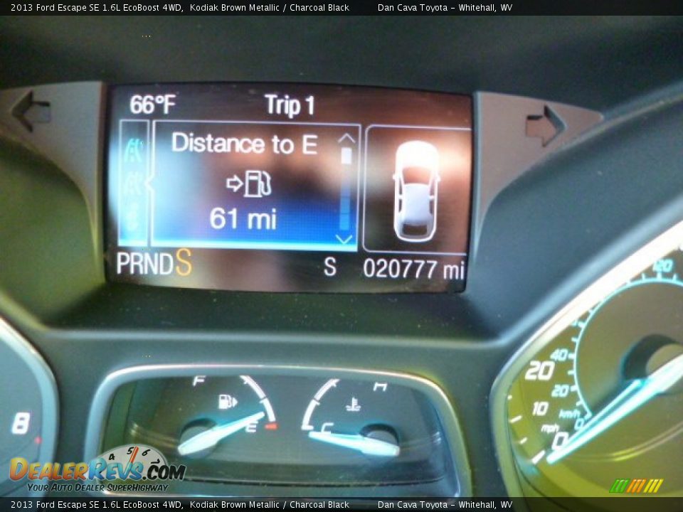 2013 Ford Escape SE 1.6L EcoBoost 4WD Kodiak Brown Metallic / Charcoal Black Photo #15